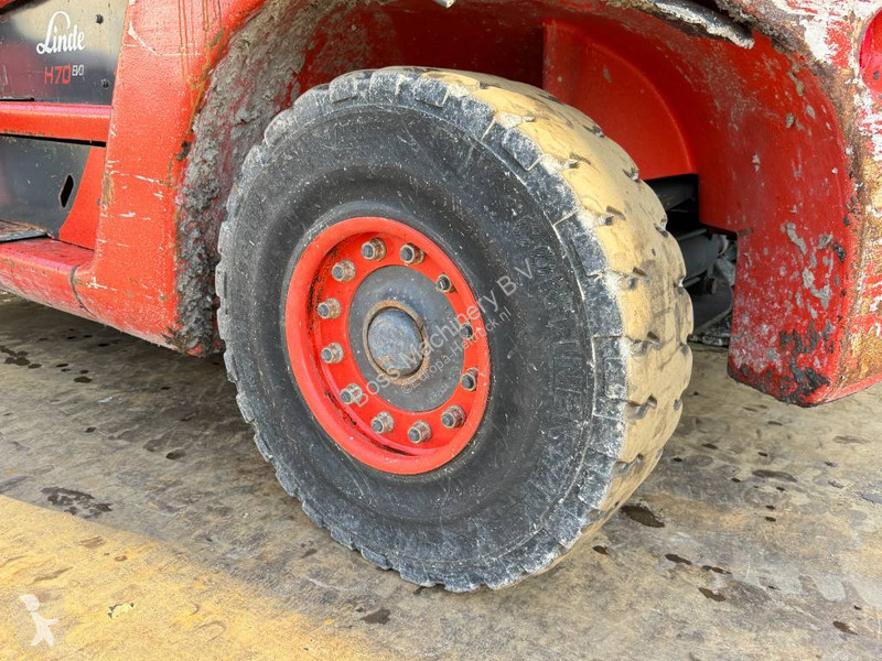 Empilhador elevador Linde H70D-03 - Side Shift...