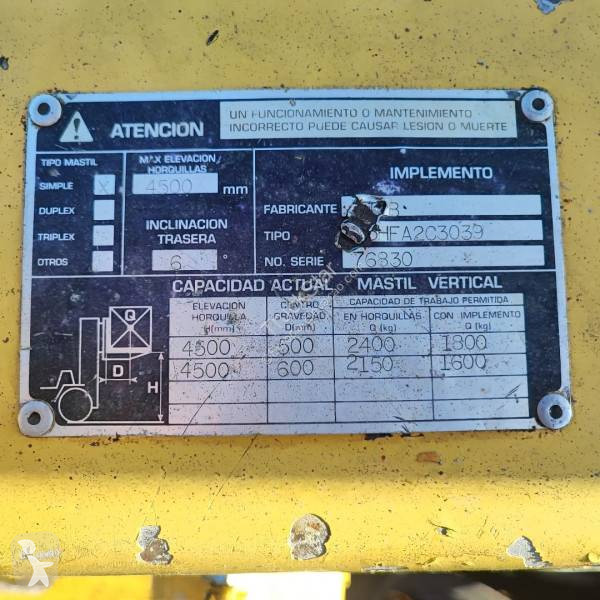 Heftruck Caterpillar DP 25