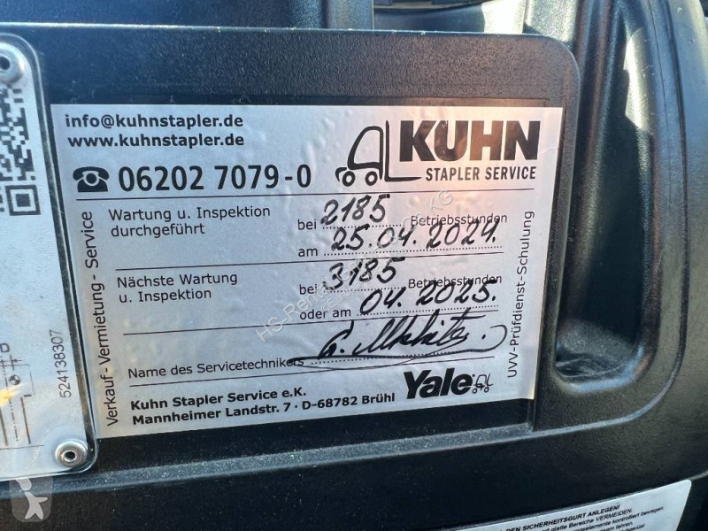 Heftruck Yale GLP40VX Gas 4T 3.65m (1827)