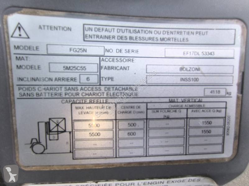 Heftruck Mitsubishi FG25N