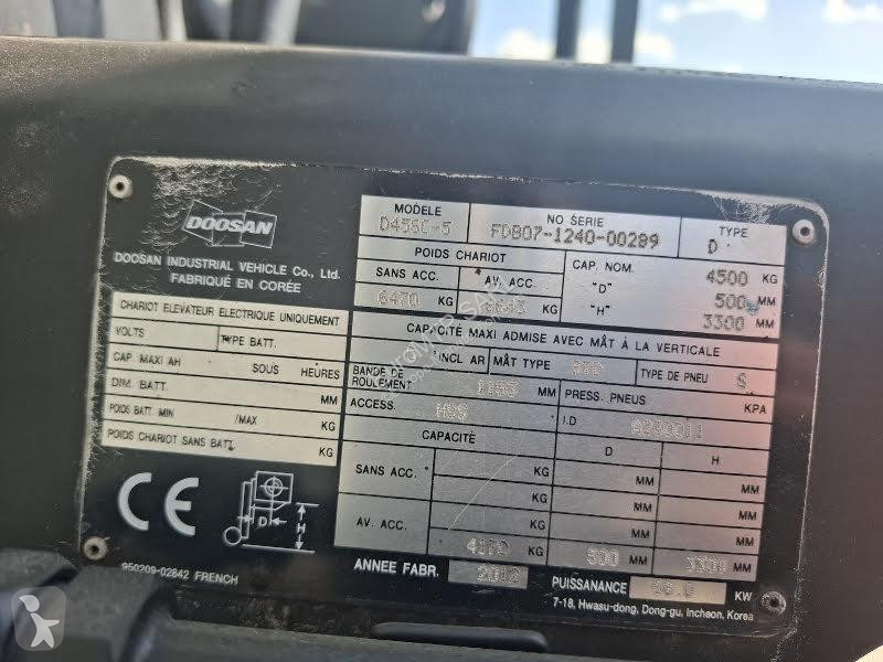 Empilhador elevador Doosan  D45SC-5