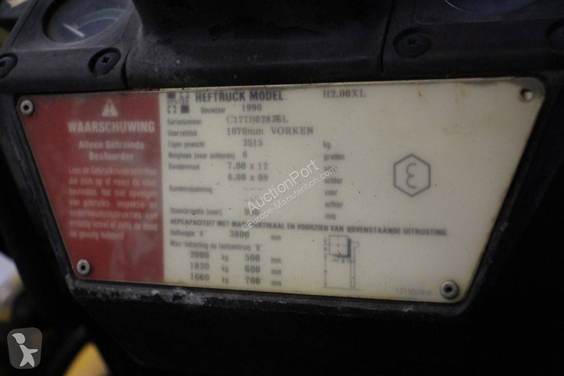 Chariot élévateur Hyster H2.00XL