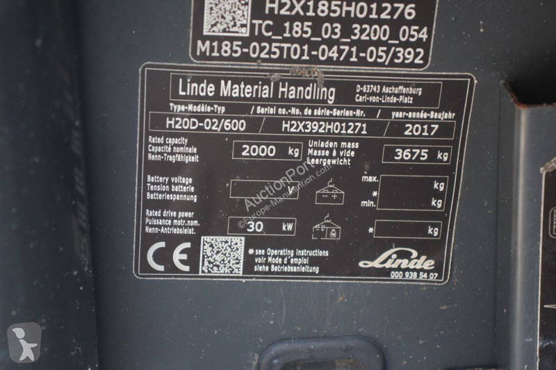 Кар Linde H20D-02/600