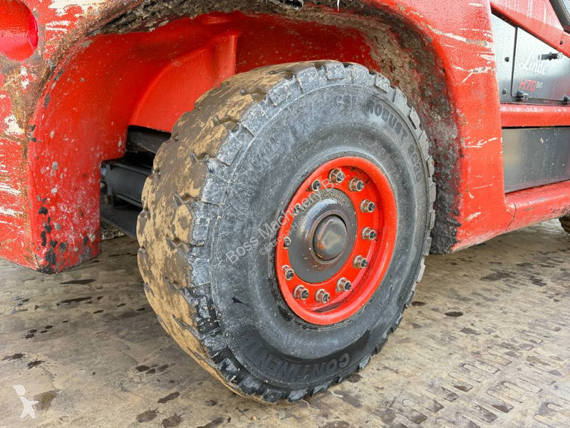 Empilhador elevador Linde H70D-03 - Side Shift...