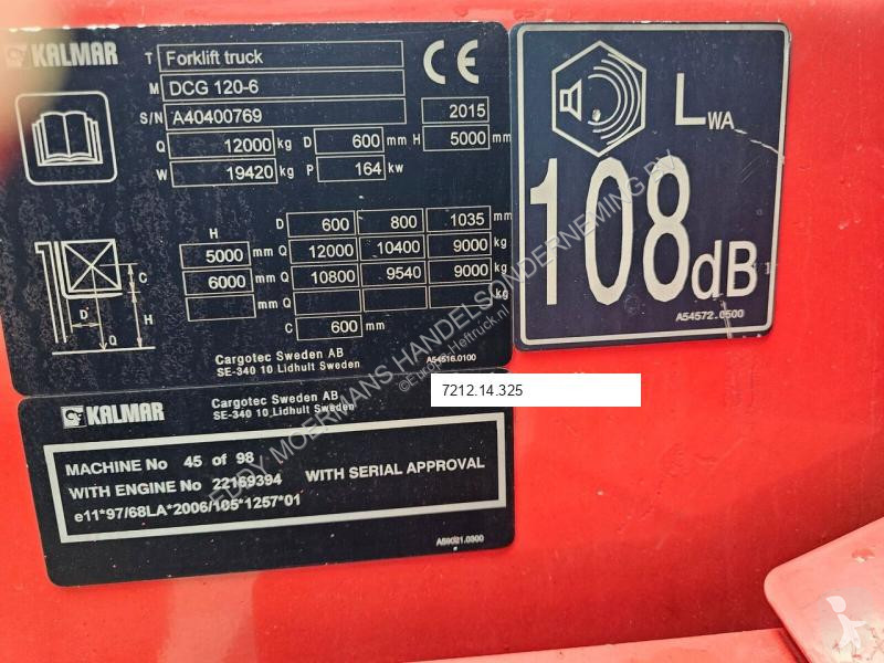 Stivuitor Kalmar DCG 120-6