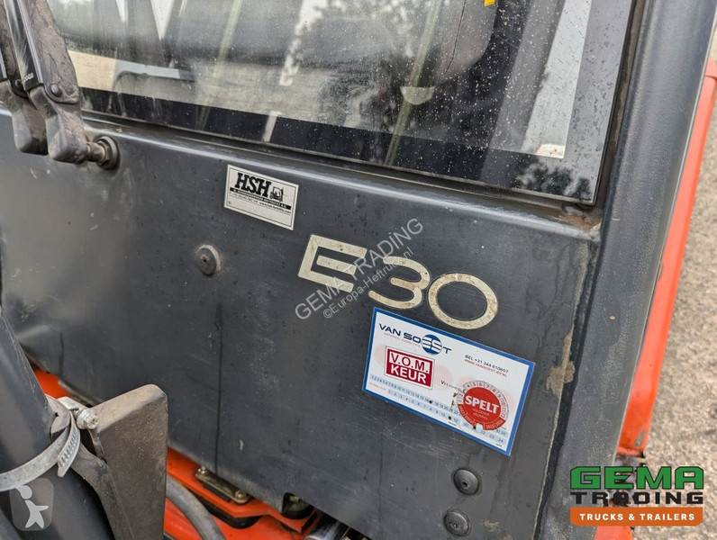 Heftruck Linde E30 02 - 4058 hrs - Duplex Mast...