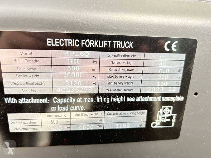 Løftetruck Noblelift FE4P16QC