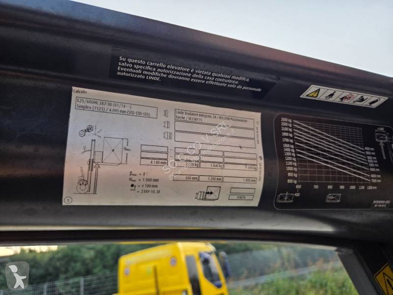 Chariot élévateur Linde E25HL