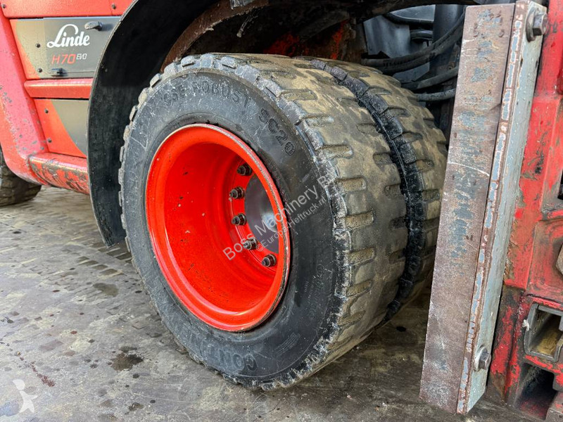 Empilhador elevador Linde H70D - Side Shift /...