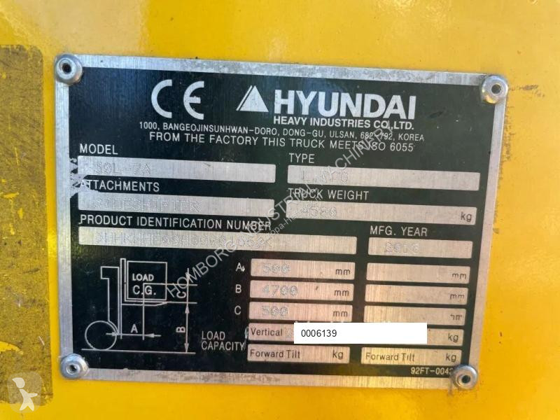 Carrello elevatore Hyundai 30L-7A 3 ton Triplex...