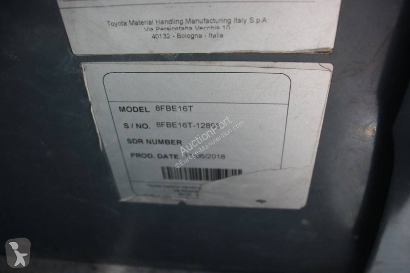 Heftruck Toyota 8FBE16T