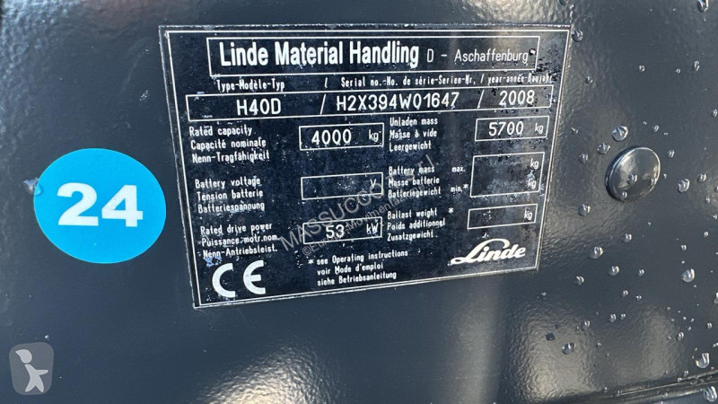 رافعة شوكية Linde H40D