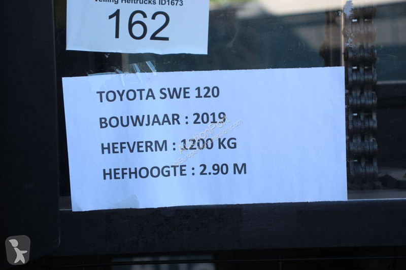 Vysokozdvižný vozík Toyota SWE120