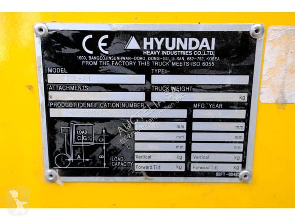 Hyundai 18L-7M Forklift