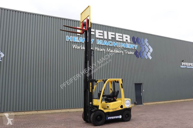 Heftruck Hyster Valid inspection, *Guarantee!...