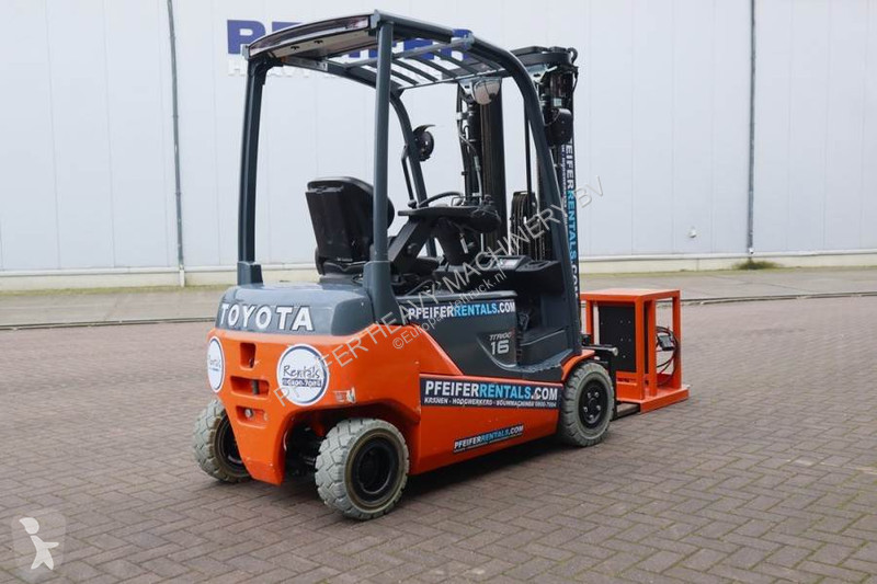 Heftruck Toyota 8FBM16T Valid inspection,...