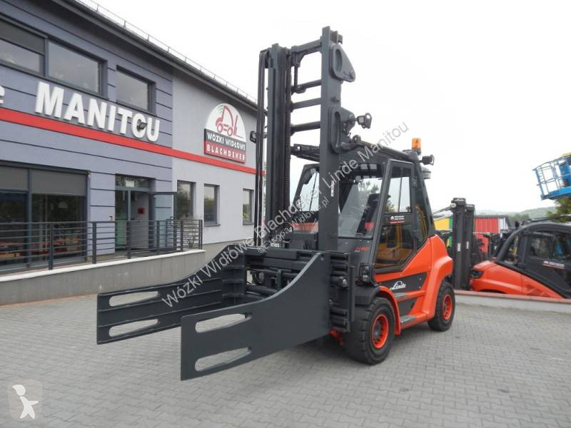 Linde H60D-03 Stabau bale gripper Gabelstapler
