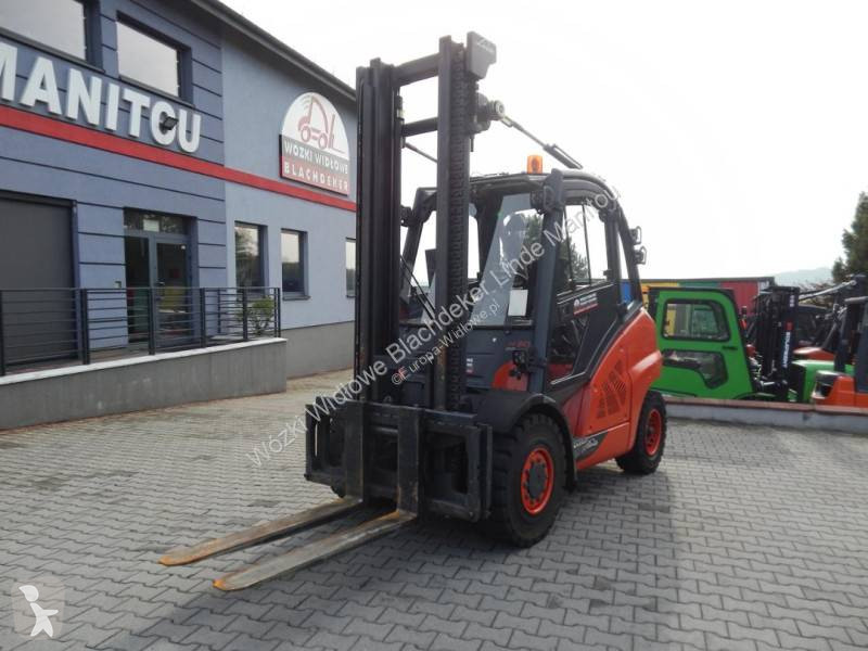 Linde H50D-02 Przesuw boczny Gabelstapler