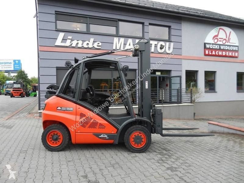 Linde H40T-02 Duplex , fork postioner Gabelstapler
