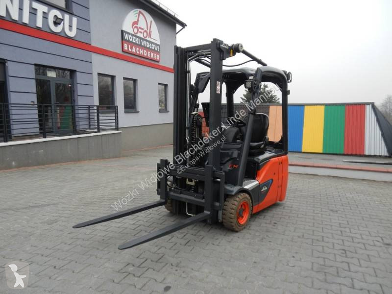 Автопогрузчик Linde E14-02 Li-Ion , duplex