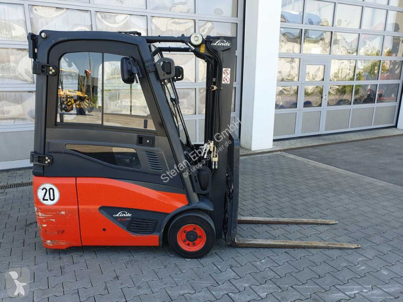 Heftruck Linde E14 - 01 / Triplex: 4.10m! / SS...