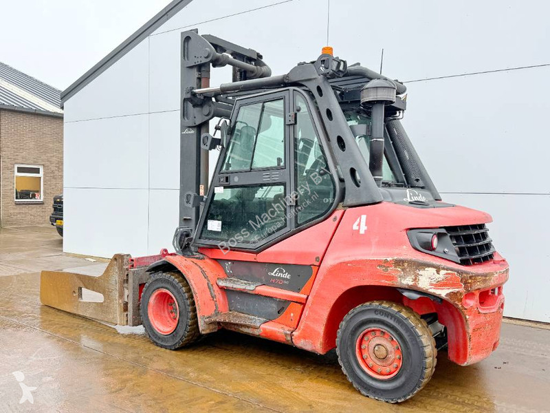 Vysokozdvižný vozík Linde H70D - Duplex / Side...