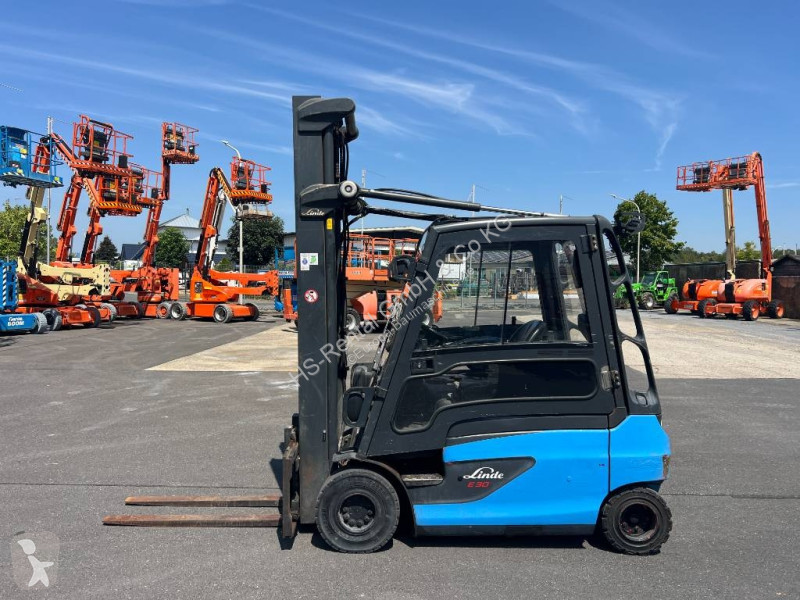 Vysokozdvižný vozík Linde E30L-01 side-shift...