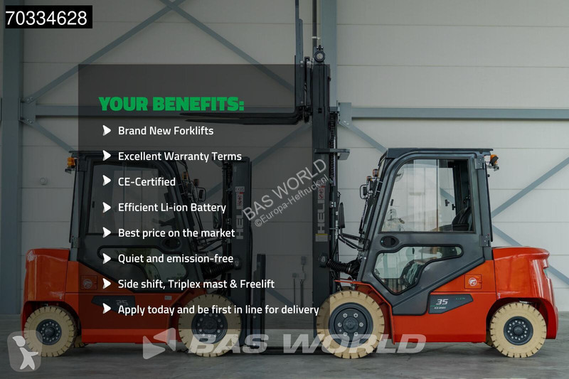 Empilhador elevador Heli CPD35 K3 FACTORY...
