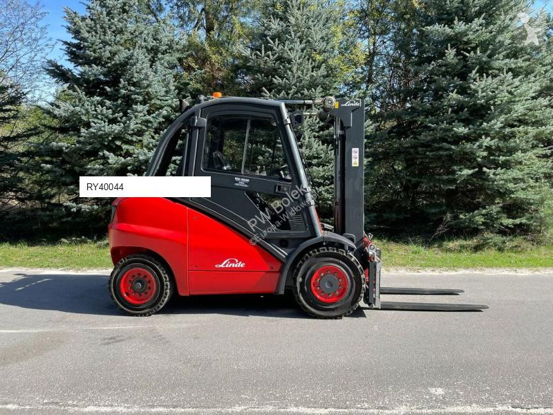 Carretilla elevadora Linde Triplex Side-shift...