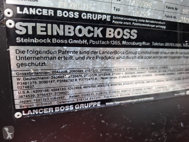 Кар Steinbock Boss SH 40 mit StVZO Diesel 4 T...