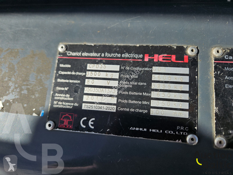 Carretilla elevadora Heli CDP35