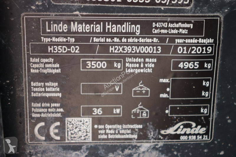 Løftetruck Linde D-02