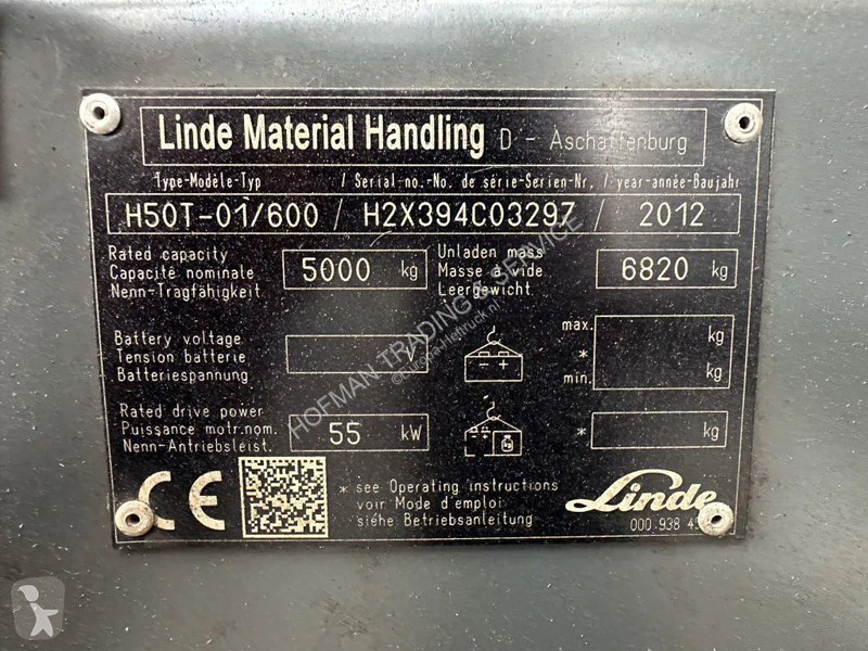 Heftruck Linde H50/600T