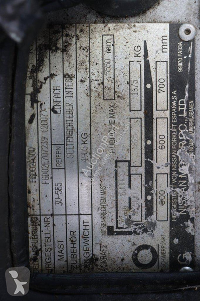 Nissan 30 Forklift