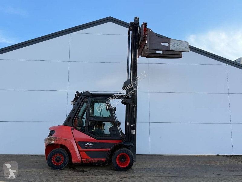 Empilhador elevador Linde H70D - Side Shift /...