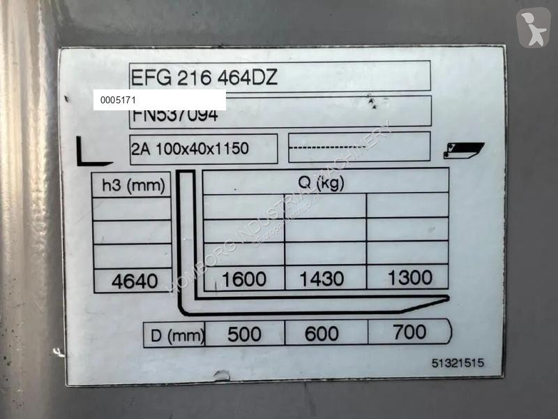 Stivuitor Jungheinrich EFG 216 Elektra 1.6 ton...