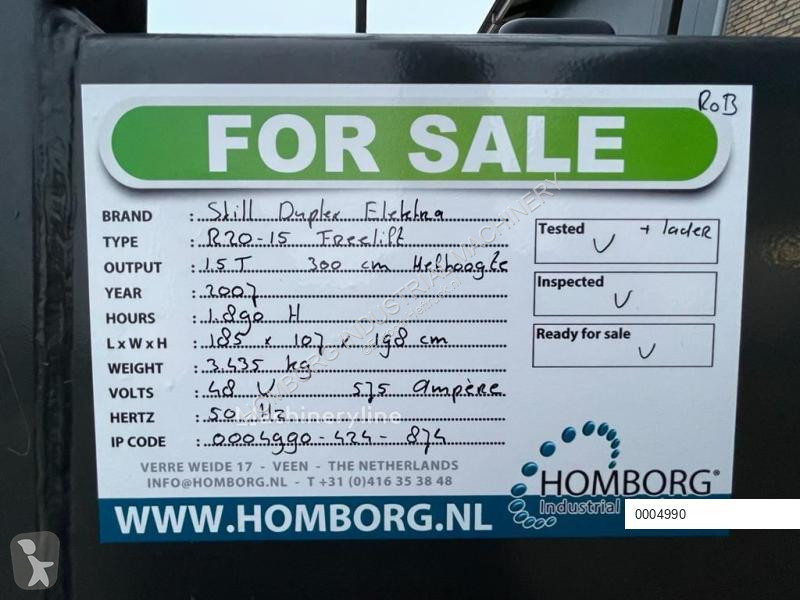 Heftruck Still R20-15 1.5 ton Duplex Freelift...