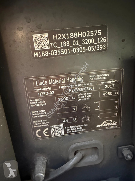 Автопогрузчик Linde H 35 D-02 EVO Diesel...
