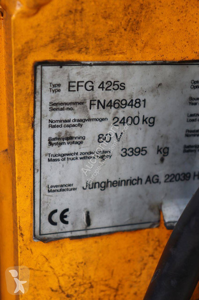 Carretilla elevadora Jungheinrich 425s