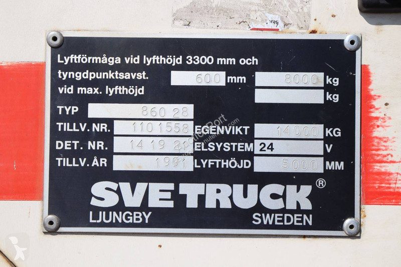 Chariot élévateur Svetruck 860 28