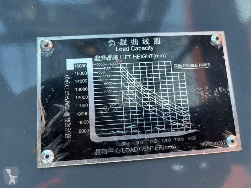 Stivuitor JAC CPCD 160 NEW! / RATED CAPACITY...