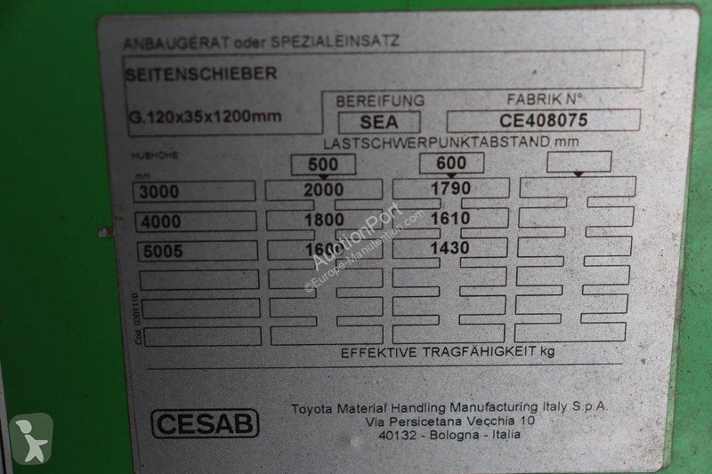 Chariot élévateur Cesab B420