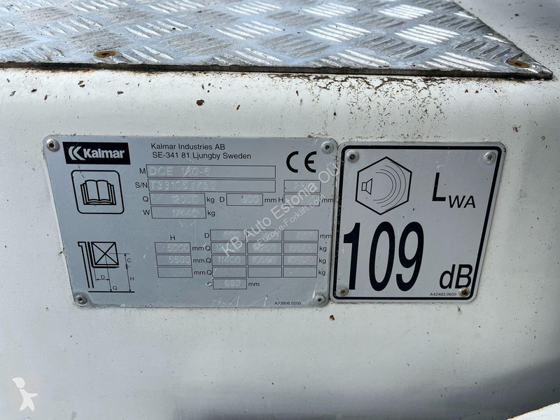 Løftetruck med stor kapacitet Kalmar DCE 120-6...