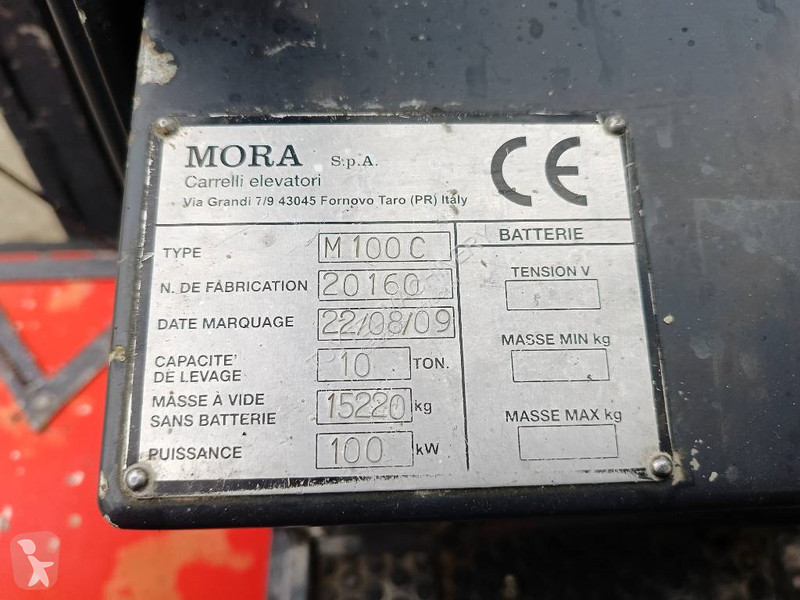 Stivuitor Mora 10 ton heftrucl forklift stapler...