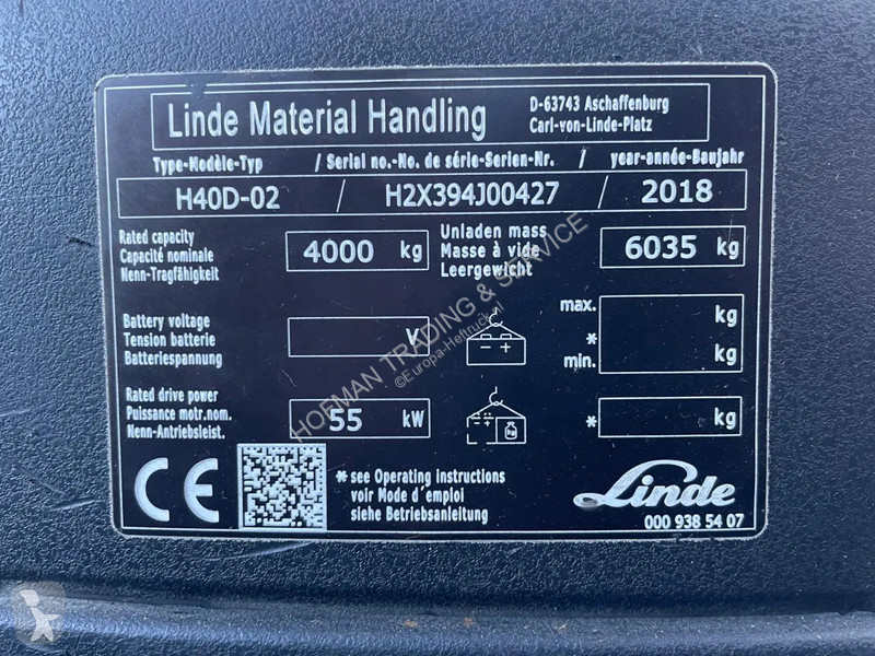 Løftetruck Linde D