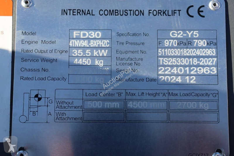 Stivuitor  FD30