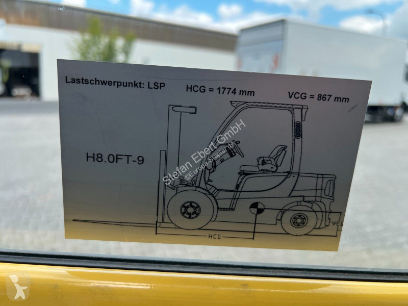 رافعة شوكية Hyster H80 FT9 / nur 1.426h! /...