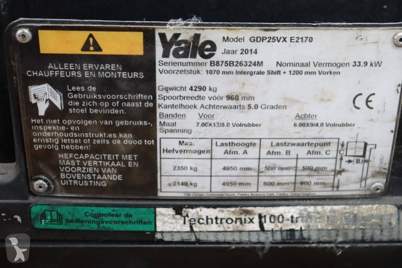 Empilhador elevador Yale E2170