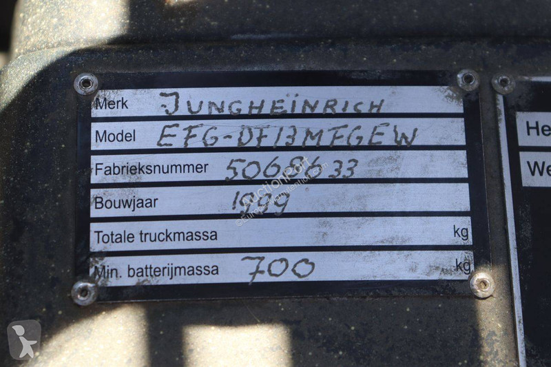 Carretilla elevadora Jungheinrich EFG-DF13MFGEW