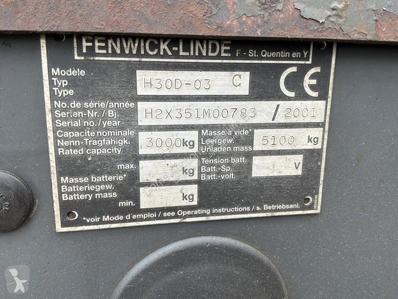 Wózek podnośnikowy Linde D